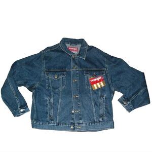 Wrangler 90s Vintage Mens sz. XL Button Down Jean Jacket New with Tags